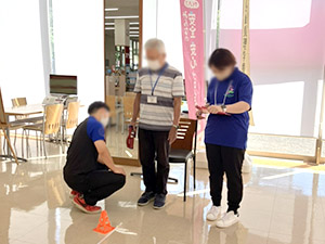 長崎県理学療法士協会の口座の様子